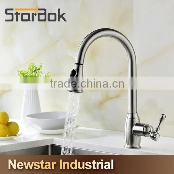 Star.aok Best Selling Single Handle CUPC Pull Out Kitchen Sink Faucet photo-4