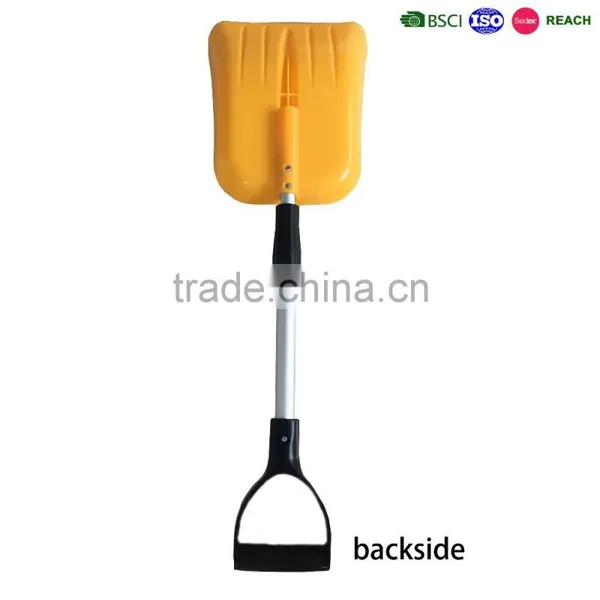 High Quality Foldable Plastic Snow Shovel With Telescopic Handle photo-2