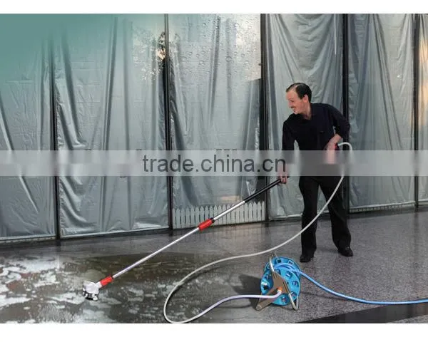 Long Handle Water Flow Brush, Car Cleaning Brush With Telescopic Long Handle and Soft Bristle, Window Glass Cleaning Tube Brush
