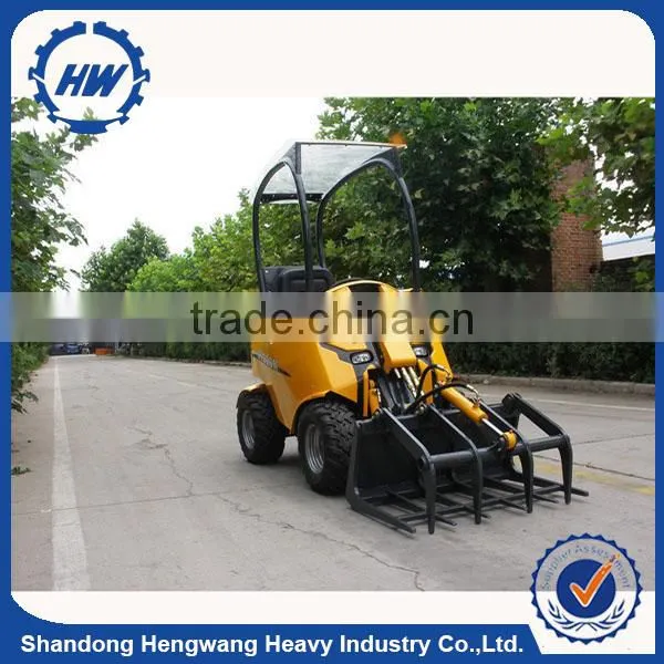 BV Certificate Top Quality 200kg Capacity HWZG200 Mini Front Wheel Loader photo-6