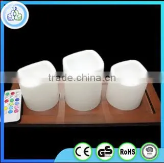 Chinese Plastic Led Wax Candle With Base Made in Zhejiang photo-2