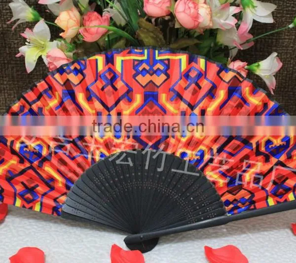 Advertising Bamboo Fabric Fan photo-5