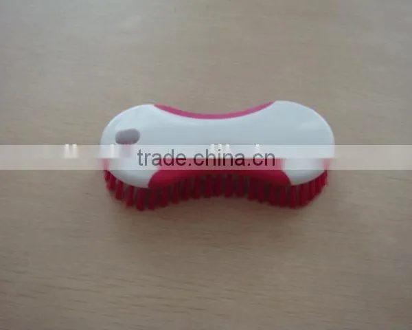 Hot Selling Plastic Flat Handle Cleaning Scrub Brush photo-5