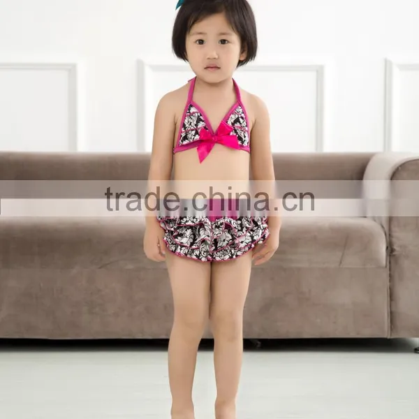 Wholesale High Quality Kids Bikini Swimwear Baby Swimsuit photo-5