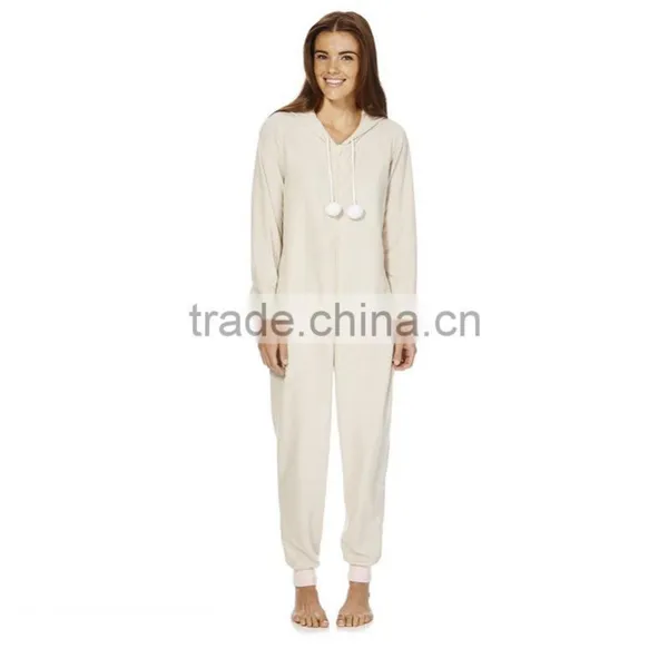 Fashion Lovely Women Cotton Flannel Animal Pajamas Plain Adult Onesie photo-3