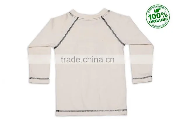Organic Cotton Reglan T Shirt With Auto Print photo-2