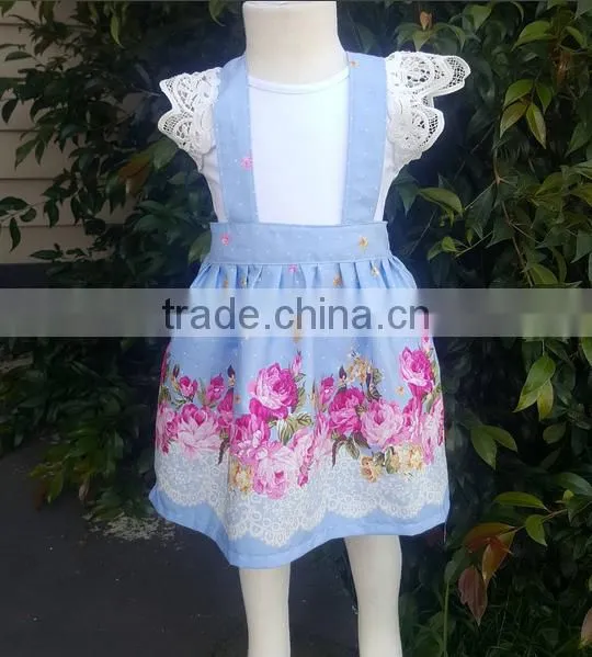 Flower Girl Dresses Straps Sleeveless Kids Frock Designs Girl Dresses Clothings photo-2