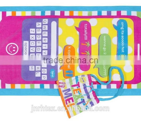 China Manufacturer Custom Printing Microfiber Fabric Towel Bag photo-4
