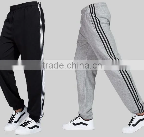 Hot Sale Customize Cheap Mens Design 100%cotton Sports Wear Track Pants photo-6