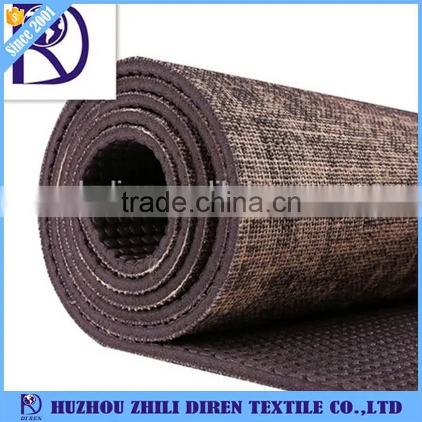 High Quality Eco Friendly Anti-slip Jute Yoga Mat photo-2