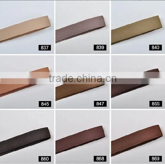 Hi-ana Ribbon 12 Fashion Design Polyester Grosgrain Ribbon With Great Price photo-2