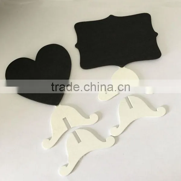 Vintage Wedding Party Decoration Mini Chalkboard Stand Love Heart Table Numbers photo-4