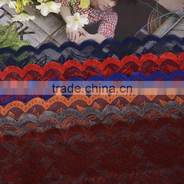 7 Colour Band Stretch Lace Trim photo-2