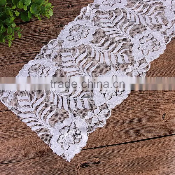 Leggings Stretch Lace Trim photo-4