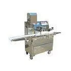 White Moon Cake Machine With Mixed Nuts Filled / Egg Filled