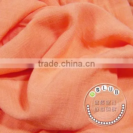 Bamboo Slubby Yarn Fabric 100% Bamboo Woven for T Shirt Fabric photo-2