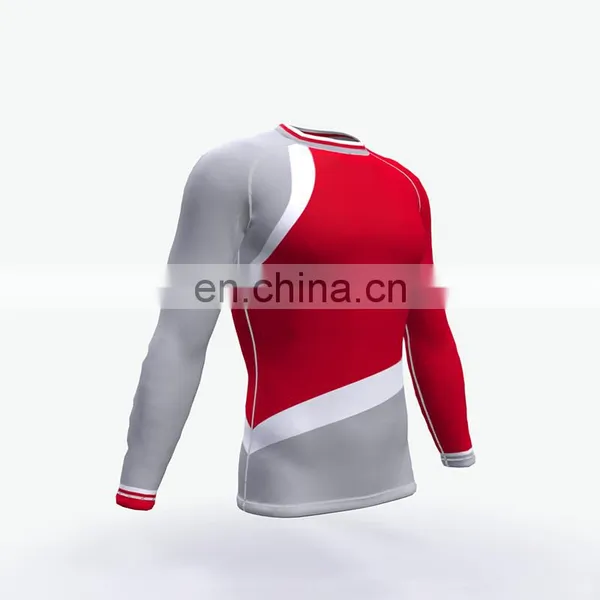 Wholesale Padded Brand Rash Guard Sublimated photo-4