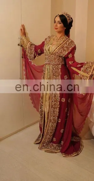 Red Moroccan Wedding Beautiful Kaftans