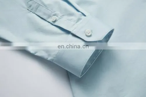 New Custom Men Long Sleeve Formal Cotton Dress Shirt photo-5