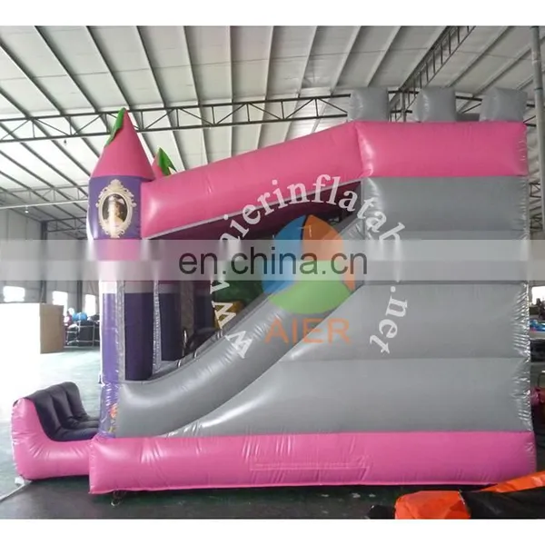 2017 New Inflatable Cheap Castle Rose Pink Bouncy Castle Kids Cute Jumping Castle House Inflatable for Wholesale photo-5