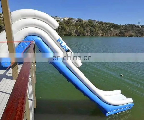 Lake 60ft customized inflatable emergency escape slide for adults