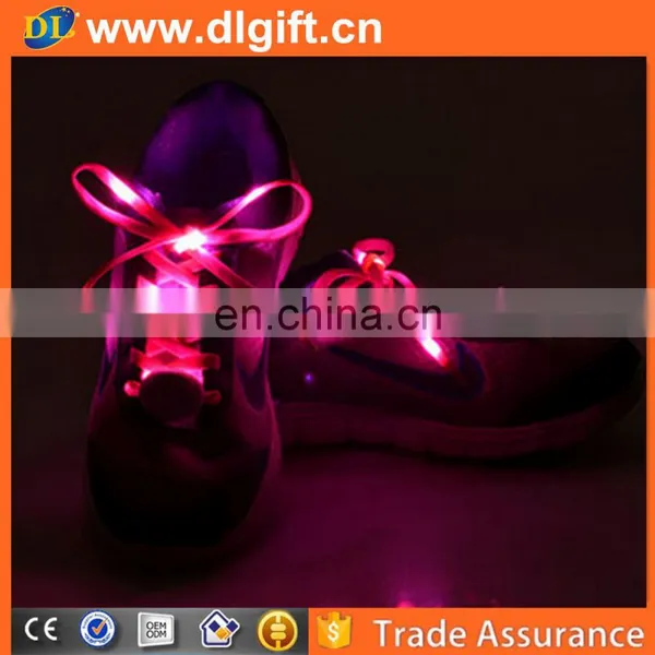 2017 New Lights Flashing Luminous Glow in the Dark Shoelaces Light up Shoe Lace Led Shoelace photo-6