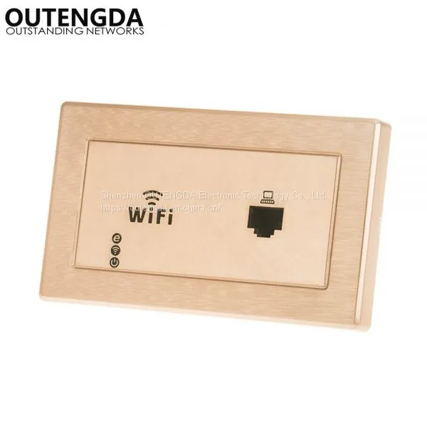 300Mbps 118 Type Wall Mount Wireless AP Access Point Socket WiFi Repeater Extender Router for Hotel Domitory Office Room photo-4