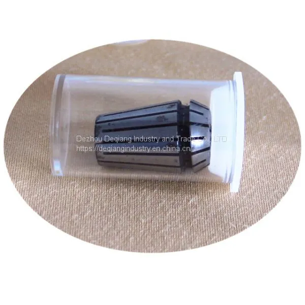 Collet ER25 Transparent Package Small Plastic Tool Box Little Parts and Tool Protective Storage Box 25mm(D) * 49mm(H) photo-2