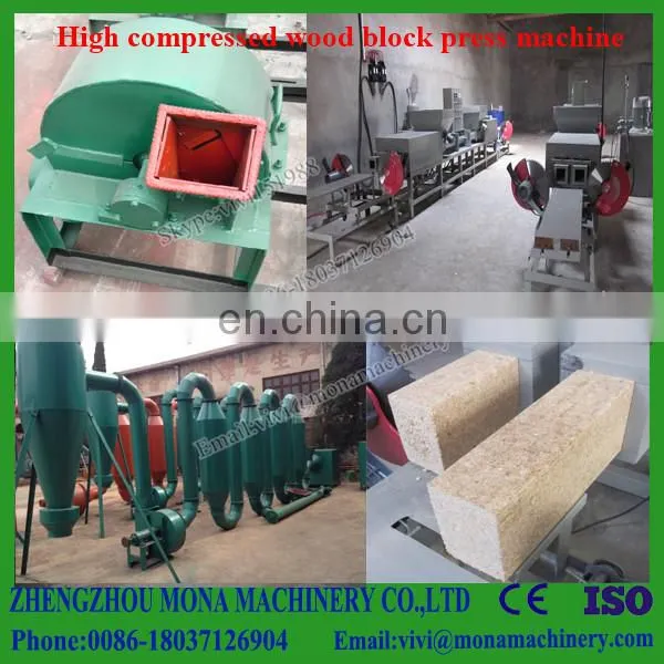 1.5-2.5m3/24h Hot Sale!!! Top Quality Wood Sawdust Pallet Block Making Machine for Sale photo-3