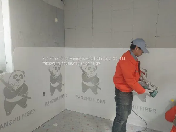 Cost Effective White Polyolefin Waterproof Breathable Membrane Water and Wind Sealing Air Permeable for Timber Frame photo-2