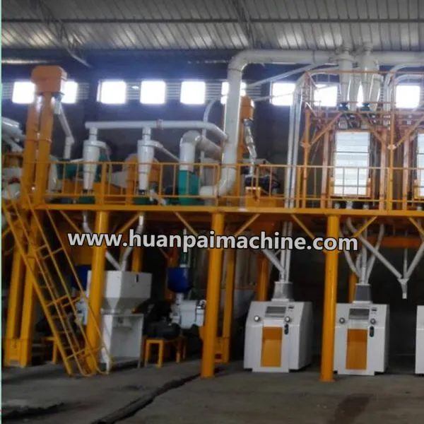 50-60TPD Flour Mill Machines Maize Flour Mill Maize Milling Machine photo-2
