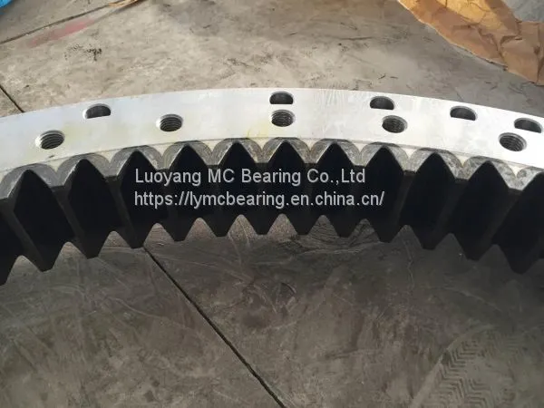 Factory Excavator Slewing Ring Bearing Case photo-3