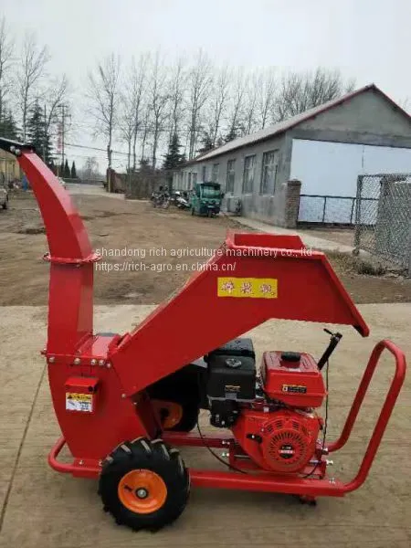Tree Shredder Hire Gas Wood Chipper With Gasoline Engine photo-2