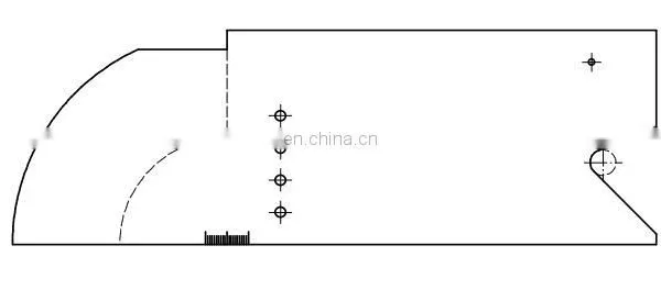 T-BOTA PAUT TESTING BLOCK, Block for Phased Array Ultrasonic Testing photo-6