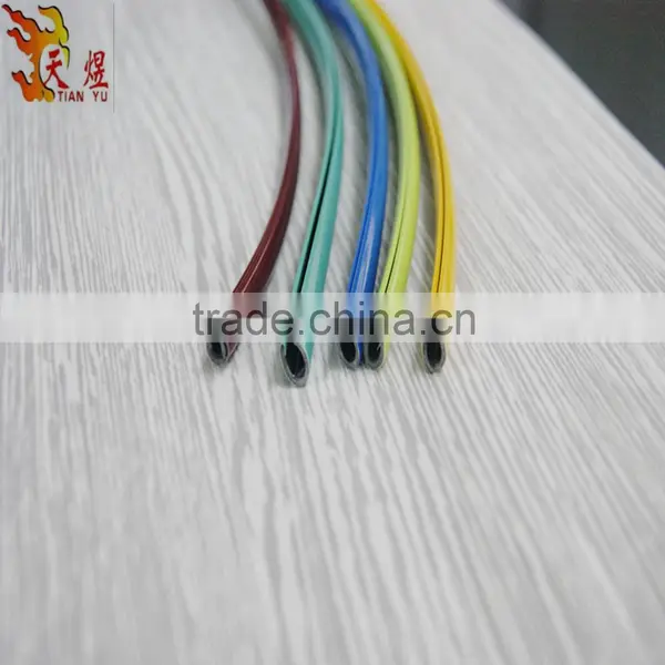 Easy Install Yellow Decorative Car-covers 4*5m Dashboard Panels Decoration Auto Refit Body Slot PVC Trim Strip High Quality photo-3