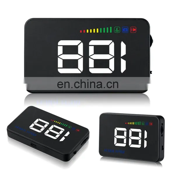 GPS HUD 5.5 Inch Head up Display Hud Gps Tracker Led Obd ii Hud for Car or Bus With Speed Alarm photo-5