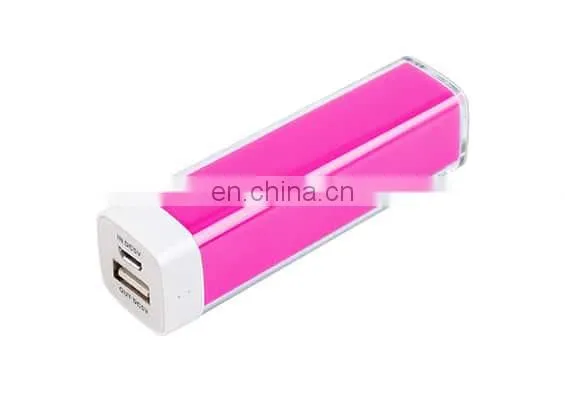 2020 Small Lipsticks Shape Power Bank Super Mini 2000mah Real Capacity Power Charger Gift photo-3