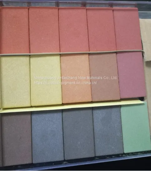 Coating Painting Iron Oxide Red Yellow Powder Pigment photo-3