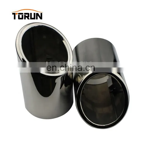 High Performance Car Exhaust Tips for Audi a4 b8 Mirror Polish photo-2