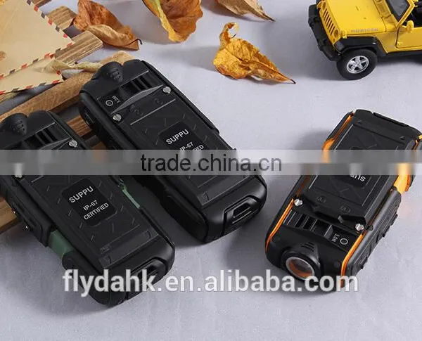 IP67 Waterproof Rugged Phone X6000 6000mah Big Battery Power Bank Dual SIM Card Hightlight Torch Rugged Phone photo-2