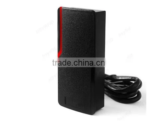 HSY-R137 Green Red Yellow LED Display Anti-vandal Wiegand26 Output 125khz Card Plastic Reader photo-2