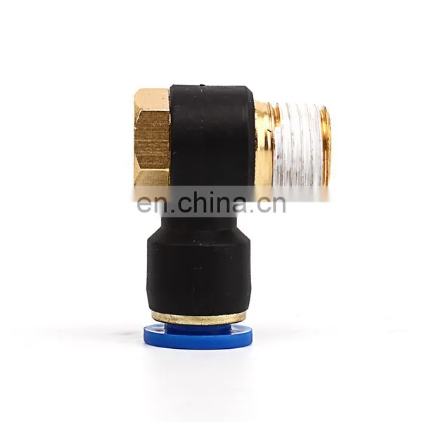 SNS SPH Series Pneumatic 90 Degree Elbow Male Thread Push to Connect Pipe Fittings Quick Tube Joints photo-5