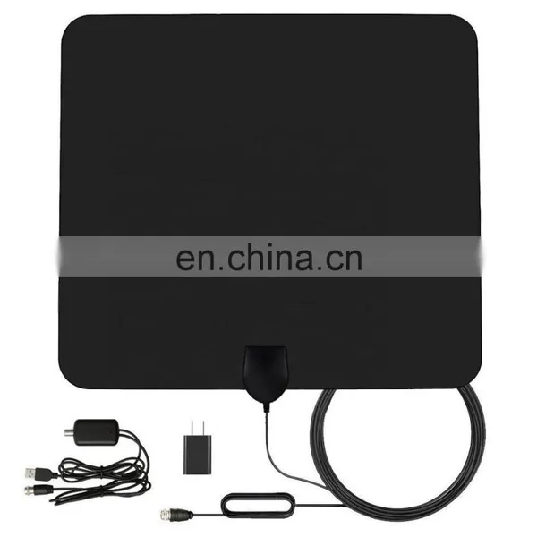 50 Miles Amplified HDTV Digital Indoor UHF Antenna With Coax Cable photo-2