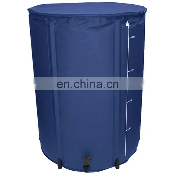 250 Liter Plastic Jumbo Rain Water Barrels Rainwater Tank for Rain Gathering Rainwater Harvesting Tank photo-3