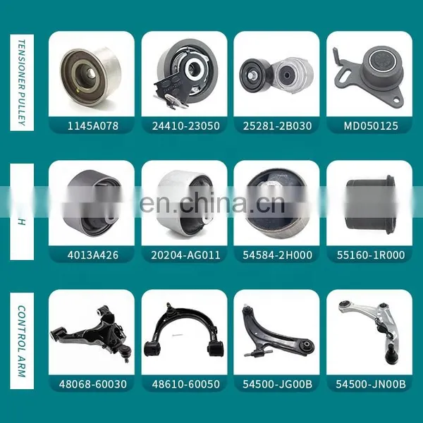 Ivanzoneko Auto Spare Parts Rubber Bushing for TOYOTA MITSUBISHI HYUNDAI HONDA photo-5