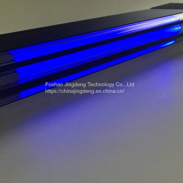 Chinese Factory Wholesale Indoor Carpet Steps Three Blue Line Light Stair Lights