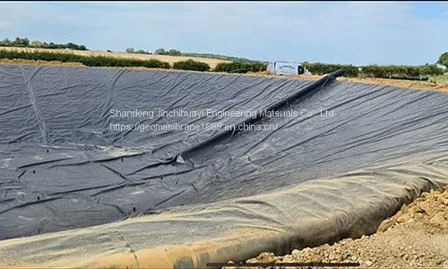 8m Wide 1.50mm Thick HDPE Geomembrane in Oilfield photo-3