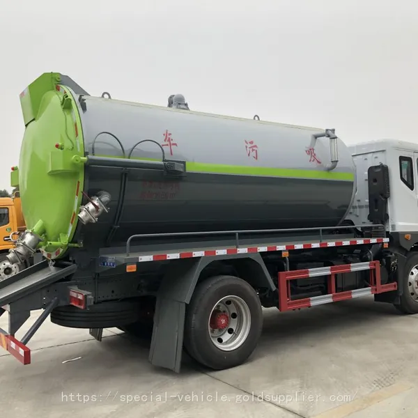 Customized Solutions Available Vacuum Sewage Truck Emergency Dewatering