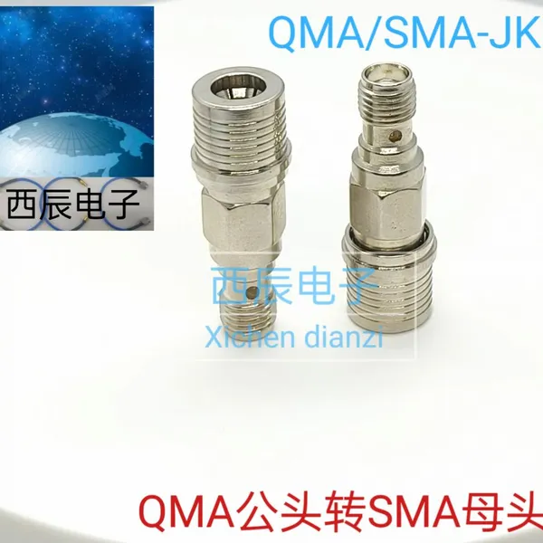 Радиочастотный коаксиальный разъем QMA/SMA-JK