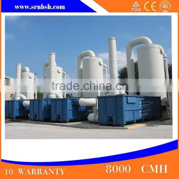 New Pruduct Dust Control System Automatic Industrial Waste Gases Cleaning Machine Alkaline Water Wet Scrubber With Aproved